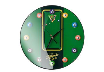 Wandklok pool Quartz