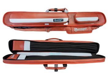 Cuebag Molinari Retro redbrown - bluegrey 2B/4S