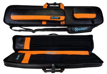 Cuebag Molinari Retro black-orange 3B/6S