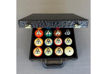 Koffer voor poolballen