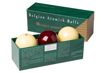 Super Aramith Carambole Ballen Dark Red