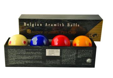 Super Aramith Carambole Ballen 4-Bal Pro Cup 