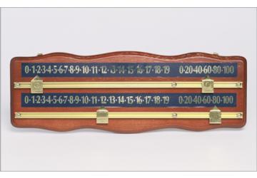 scorebord hout snooker 2 spelers