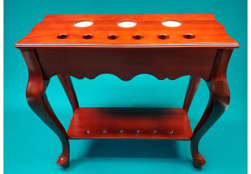 keutafel voor 6 keuen mahonie, DeLuxe