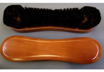 borstel paardenhaar bruin 26,5 cm