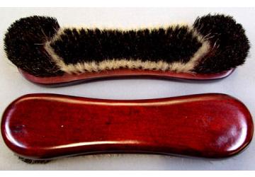 borstel paardenhaar donkerbruin 26,5 cm