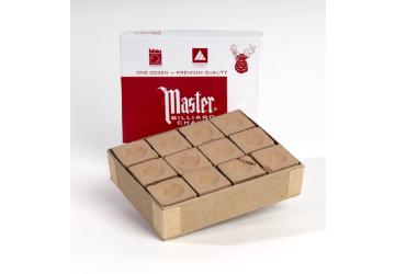 Master doosje 12 krijtjes Goud/Camel